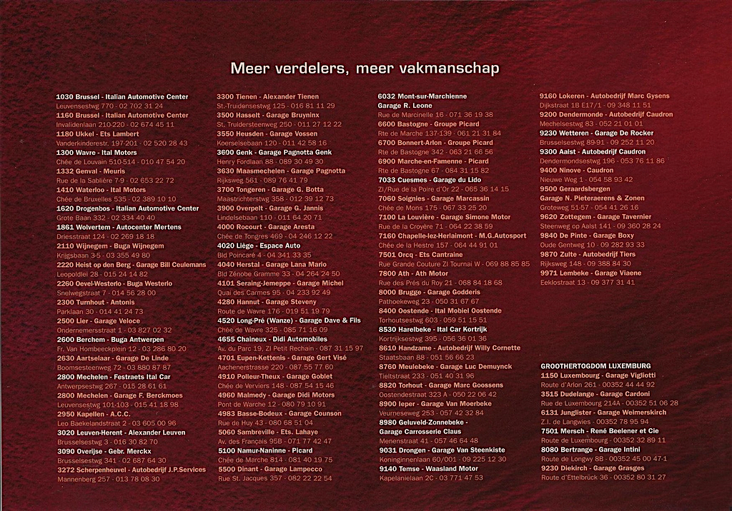 2007 Alfa Romeo Giuletta Brochure Page 12
